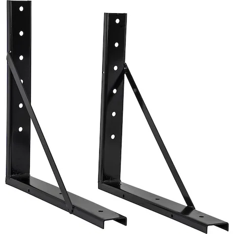 1701016 – BUYERS PROD Tool Box Mounting Kit, For Use With 24 Inch x 24 Inch Underbody Tool Boxes Black Powder Coated ...